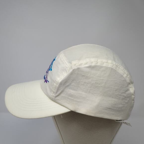 Dolphins Florida 5 Panel Cap White One Size Stretchable Distinctive Headwear - Picture 3 of 9